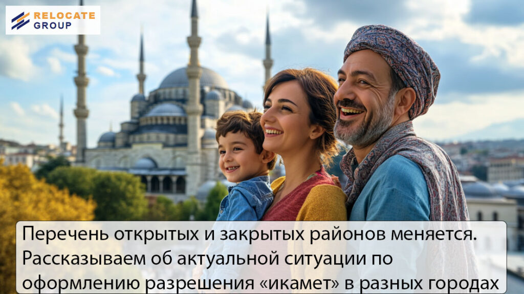 Районы Турции для ВНЖ